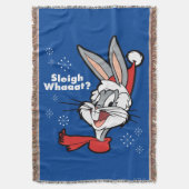 BUGS BUNNY™ "Sleigh Whaaat?" Deken (Voorkant Verticaal)