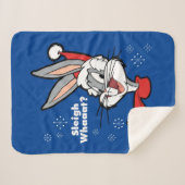 BUGS BUNNY™ "Sleigh Whaaat?" Sherpa Deken (Voorkant (horizontaal))