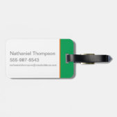 BUGS BUNNY™ Soccer Goal Bagagelabel (Achterkant horizontaal)