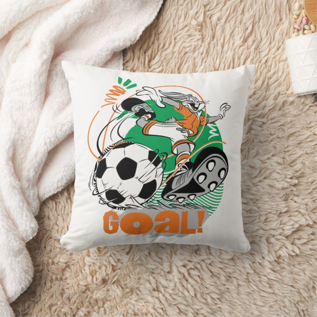 BUGS BUNNY™ Soccer Goal Kussen (Deken)