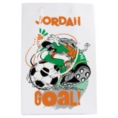BUGS BUNNY™ Soccer Goal Medium Cadeauzakje (Voorkant)