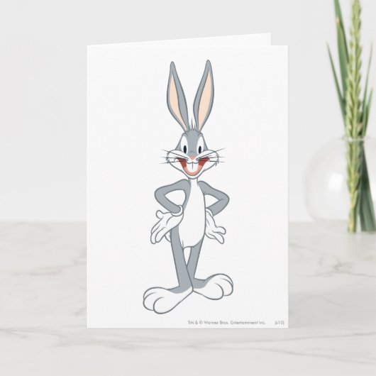 BUGS BUNNY™ Staand Kaart (Voorkant)