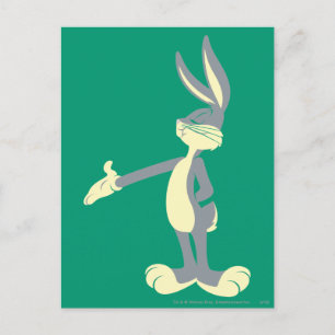 BUGS BUNNY™ staande illustratie Briefkaart