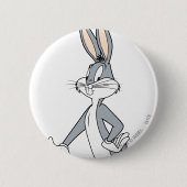 BUGS BUNNY™ Standing 3 Ronde Button 5,7 Cm (Voorkant)