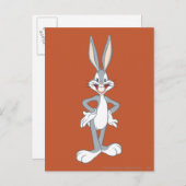 BUGS BUNNY™ Standing Briefkaart (Voorkant / Achterkant)