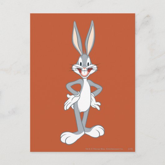 BUGS BUNNY™ Standing Briefkaart (Voorkant)