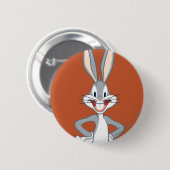 BUGS BUNNY™ Standing Ronde Button 5,7 Cm (Voorkant /achterkant)