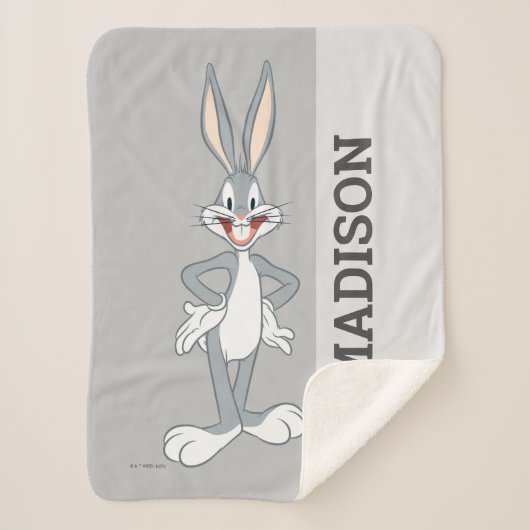 BUGS BUNNY™ Standing Sherpa Deken (Voorkant)