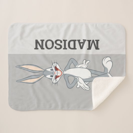 BUGS BUNNY™ Standing Sherpa Deken (Voorkant (horizontaal))