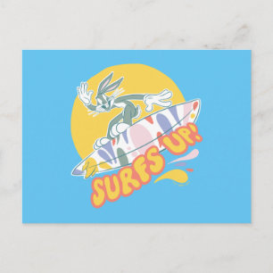 BUGS BUNNY™ - Surft omhoog! Briefkaart