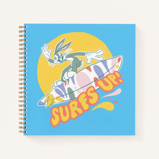 BUGS BUNNY™ - Surft omhoog! Notitieboek (Voorkant)