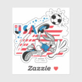 BUGS BUNNY™ Team USA Soccer Graphic Sticker (Vel)