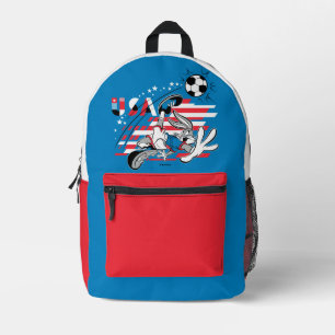 BUGS BUNNY™ Team USA Voetbal Grafisch Bedrukte Rugzak