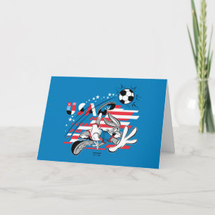 BUGS BUNNY™ Team USA Voetbal Grafisch Kaart