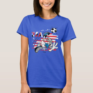 BUGS BUNNY™ Team USA Voetbal Grafisch T-shirt