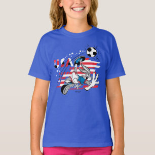 BUGS BUNNY™ Team USA Voetbal Grafisch T-shirt