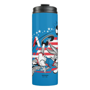 BUGS BUNNY™ Team USA Voetbal Grafisch Thermosbeker