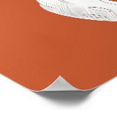 BUGS BUNNY™ Tekening 2 Poster (Hoek)