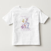 BUGS BUNNY™, TWEETY™, SYLVESTER™ Square Doelstelli Kinder Shirts (Voorkant)