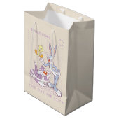 BUGS BUNNY™, TWEETY™, SYLVESTER™ Square Doelstelli Medium Cadeauzakje (Voorkant Gekanteld)