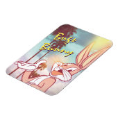 BUGS BUNNY™ Vakantie foto Magneet (Linkerzijde)