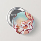 BUGS BUNNY™ Vakantie foto Ronde Button 5,7 Cm (Voorkant /achterkant)
