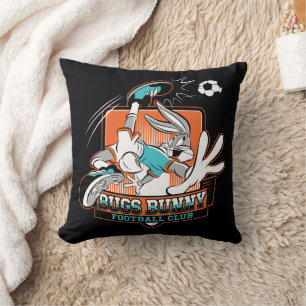 BUGS BUNNY™ Voetbalclub Badge Kussen