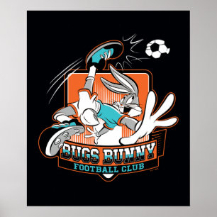 BUGS BUNNY™ Voetbalclub Badge Poster