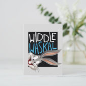 BUGS BUNNY™ - Waskal Briefkaart (Staand voorkant)