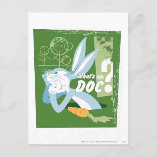 BUGS BUNNY™ Wat is er aan de hand, Doc? Briefkaart (Voorkant)