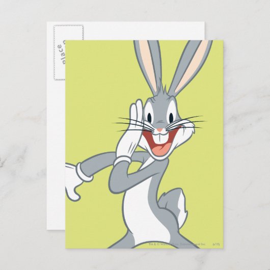 BUGS BUNNY™ Whispering 2 Briefkaart (Voorkant / Achterkant)