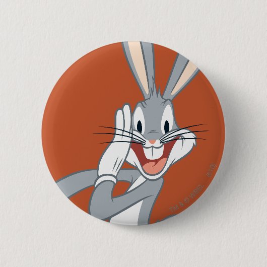 BUGS BUNNY™ Whispering 2 Ronde Button 5,7 Cm (Voorkant)
