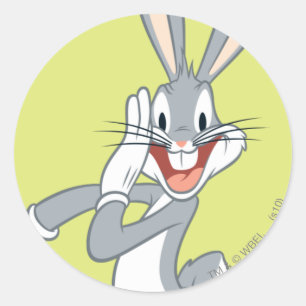 BUGS BUNNY™ Whispering 2 Ronde Sticker