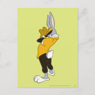 BUGS BUNNY™ Wind op Briefkaart