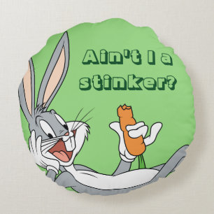 BUGS BUNNY™ Wit-neer Rond Kussen