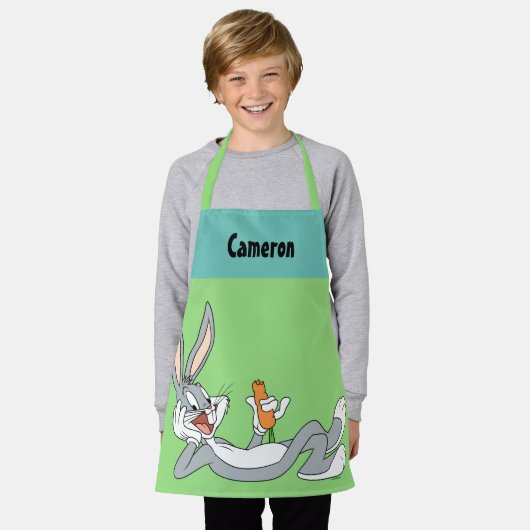 BUGS BUNNY™ Wit-neer Schort (Gedragen)