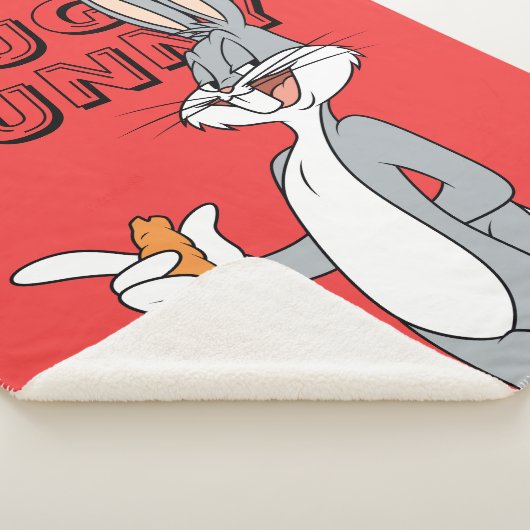 BUGS BUNNY™ With Carrot Sherpa Deken (3/4)
