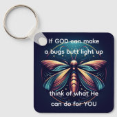 Bugs Butt Light Up Firefly Lightning bug Grappig Sleutelhanger (Voorkant)