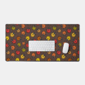 Bugs colorés sur brun (Clavier et souris)