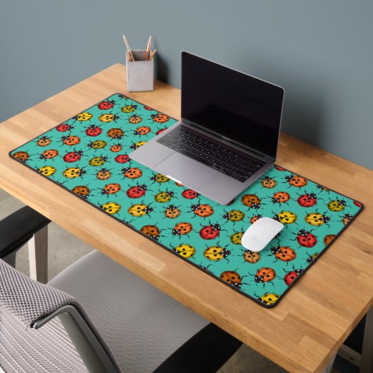 Bugs colorés sur turquoise (Bureau 2)