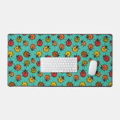 Bugs colorés sur turquoise (Clavier et souris)