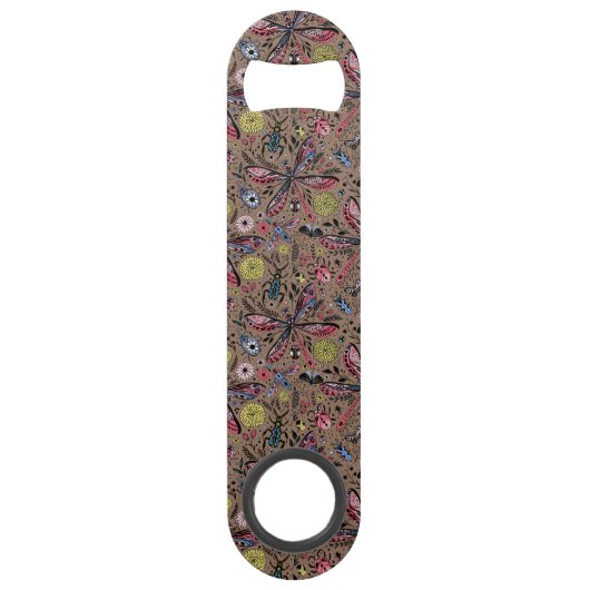 Bugs de Doodle sur mocha brown (Devant)