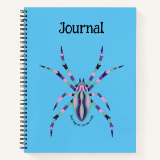 Bugs - Don't Bug Me, I'm Not A Bug, Spider Journal