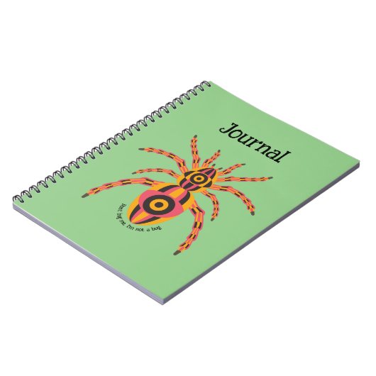 Bugs - Don't Bug Me, I'm Not A Bug, Spider Journal (Côté gauche)
