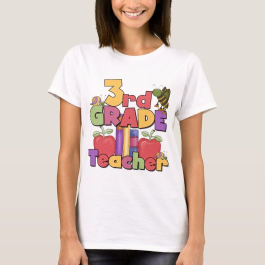Bugs en appels 3rd Grade-shirts en cadeautjes T-shirt (Voorkant)