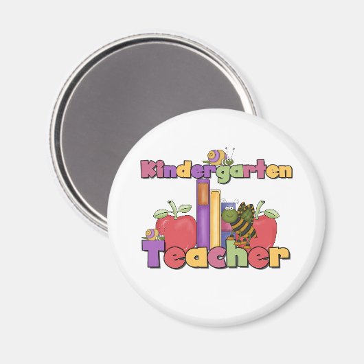 Bugs en Apples Kindergarten Magneet (Voorkant / Achterkant)