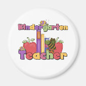 Bugs en Apples Kindergarten Magneet (Voorkant)