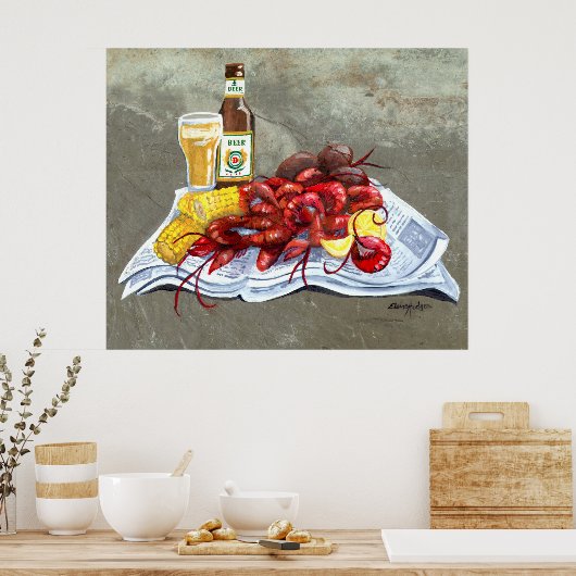 Bugs en Brew Print (Keuken)