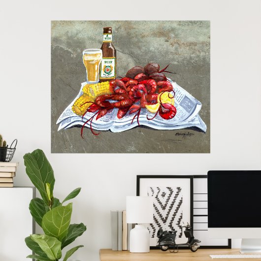 Bugs en Brew Print (Thuiskantoor)