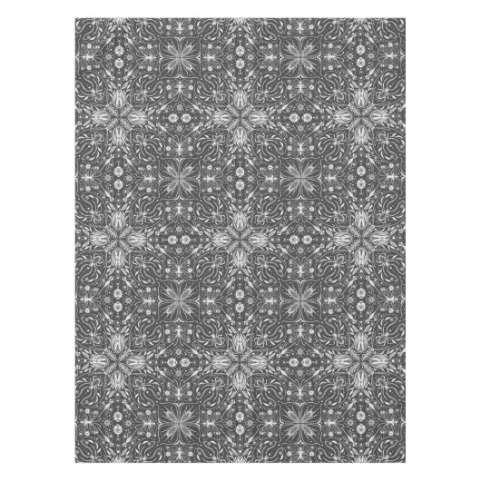 Bugs, gebroken wit op zwart tafelkleed (Voorkant)